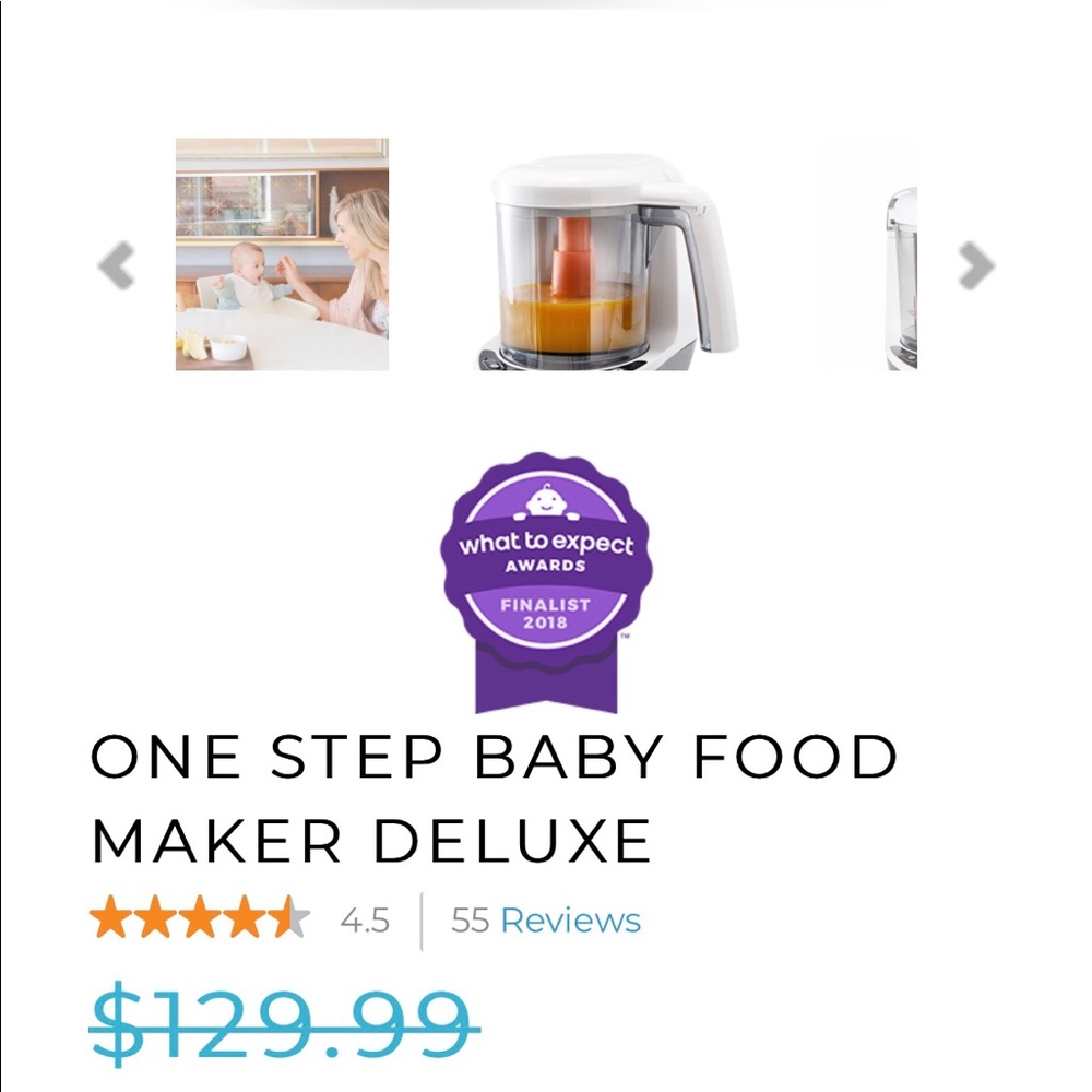 Baby Brezza Instant baby food maker